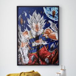Vegeta Yardrat Ultra Istinto Poster Canvas