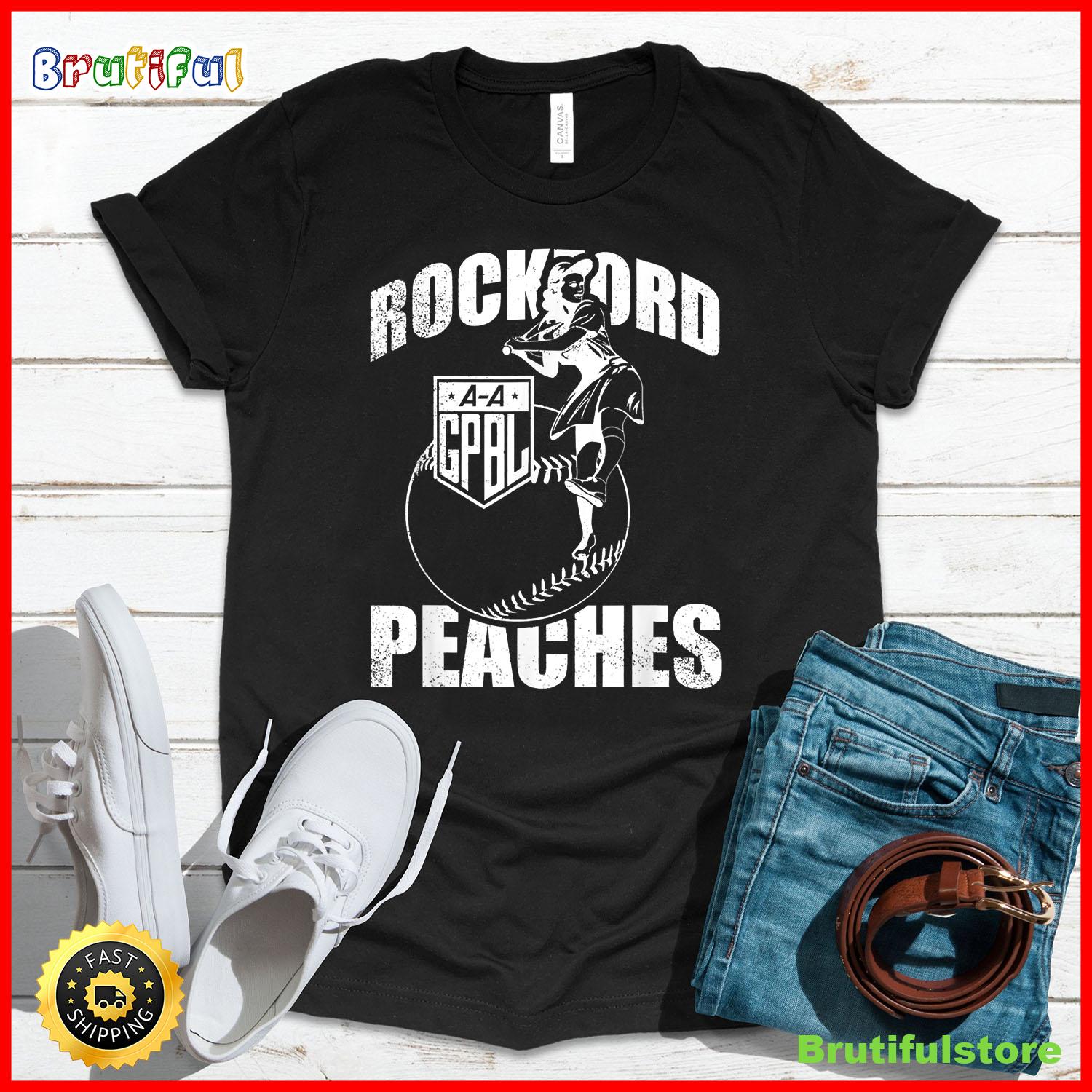 a league of their own rockford peaches Women Baseball T Shirt