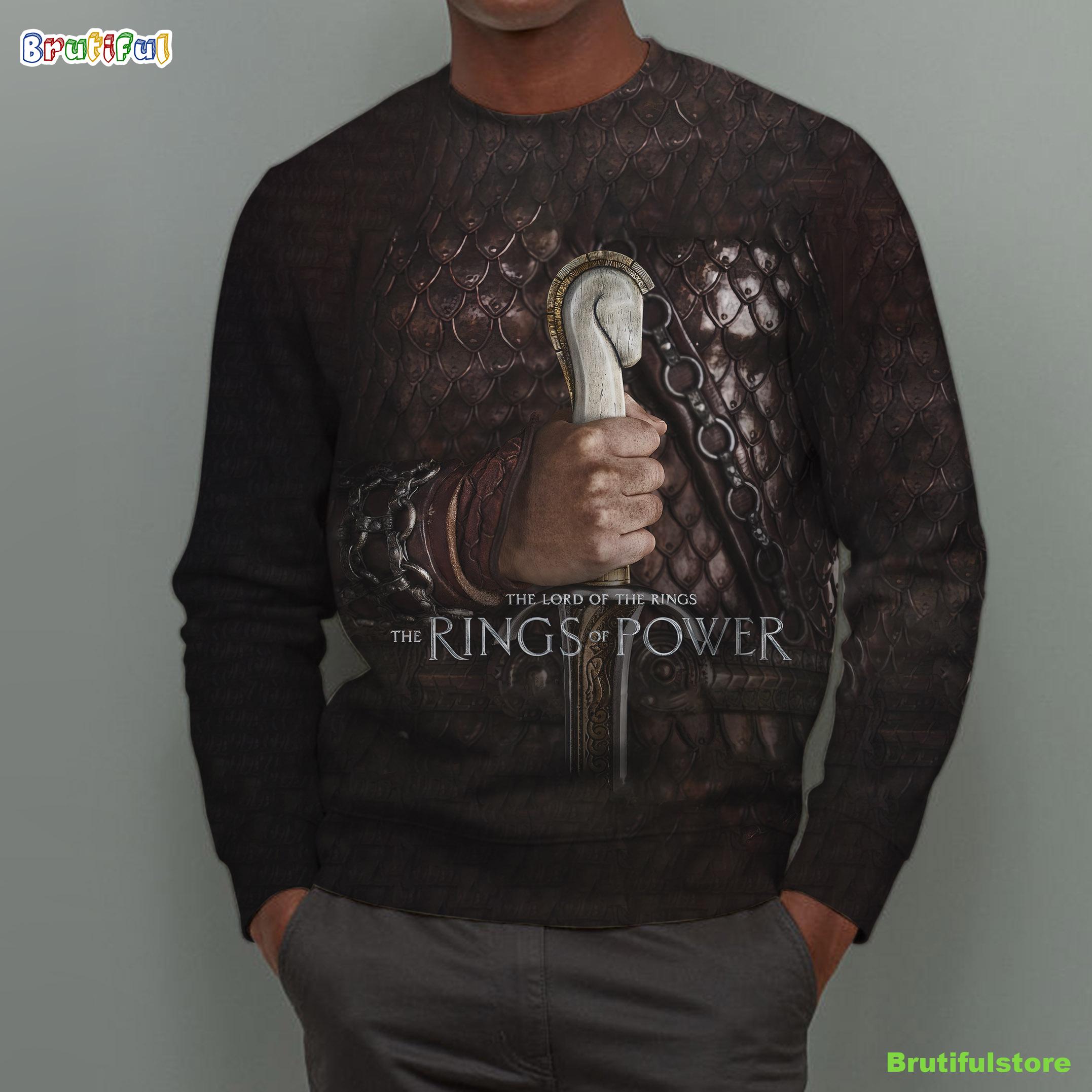 LOTR The Rings Of Power Halbrand All Over Print Shirt