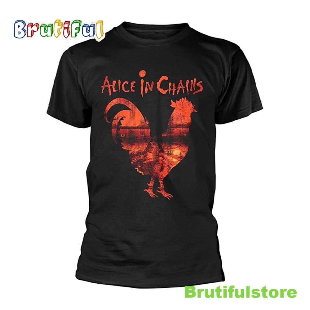 Alice in Chains Rooster Dirt Layne Staley Rock Official T Shirt