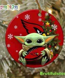 Arizona Cardinals Baby Yoda NFL Ornaments 2022 1