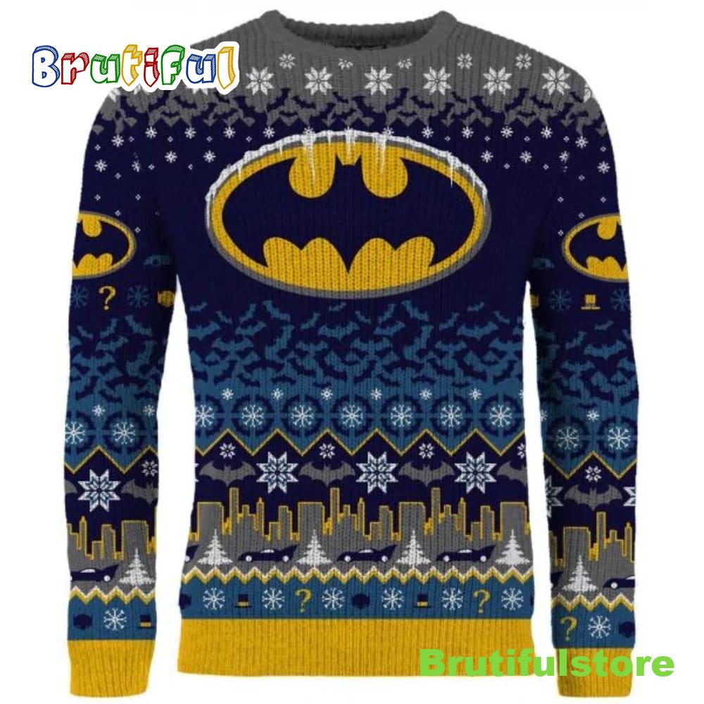 Batman Seasons Beatings Christmas Sweater