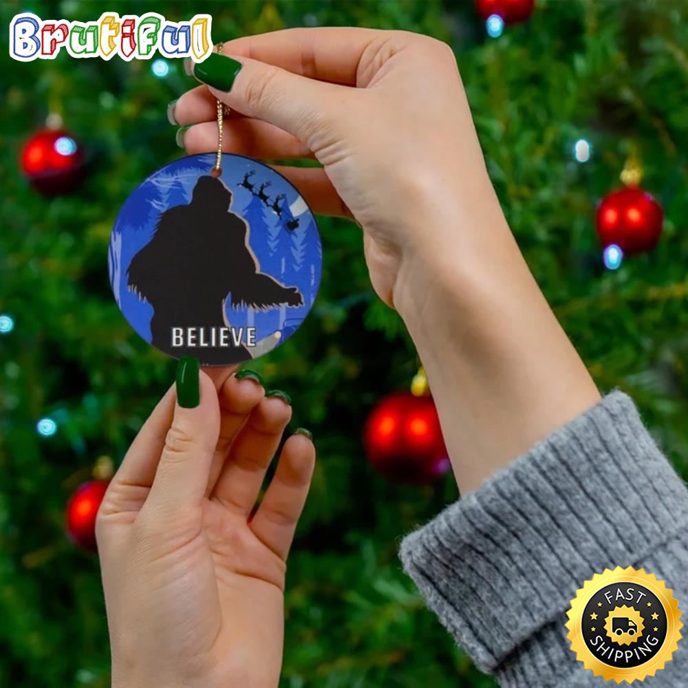 Bigfoot Christmas Sasquatch Christmas 2022 Bigfoot Yard Ornament
