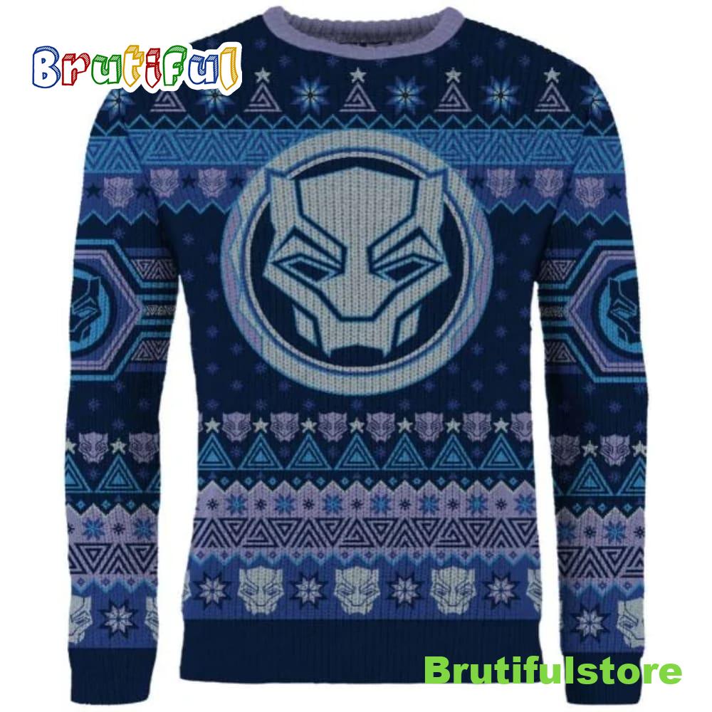 Black Panther Christmas Forever Christmas Sweater