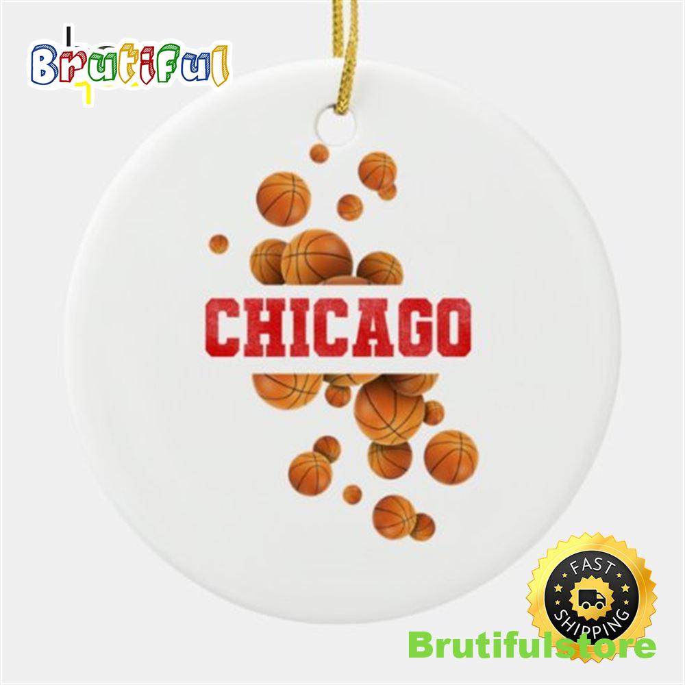 ChicagoRetro NBA Ceramic NBA Christmas Ornaments