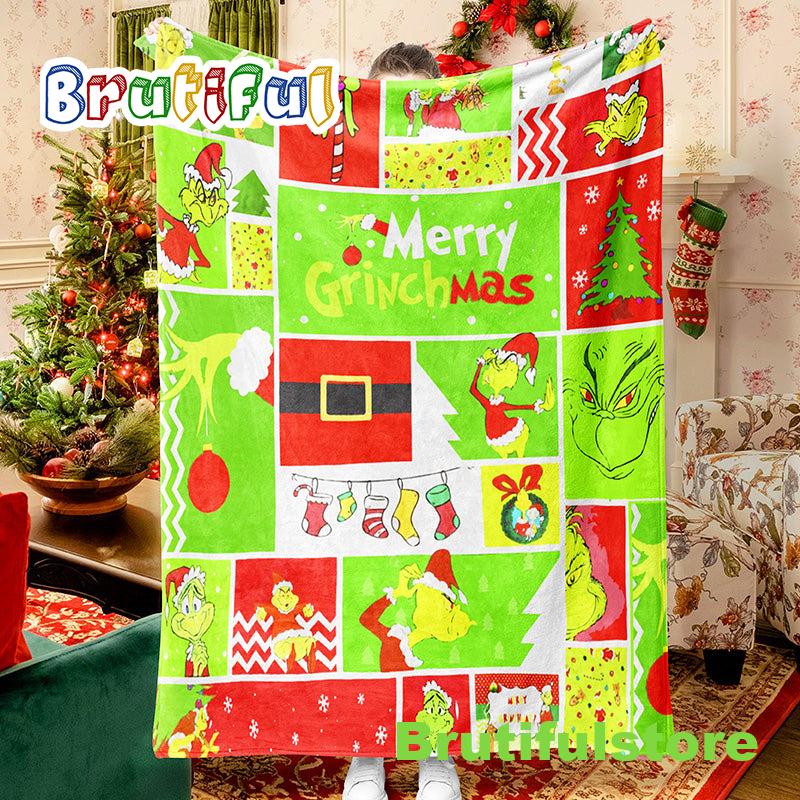 Christmas Patchwork Celebration Blanket