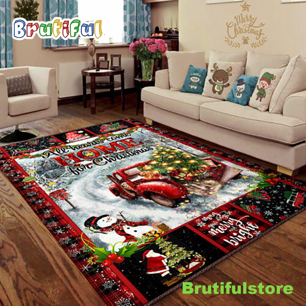 Christmas Rug All Hearts Come Home Christmas Area Rug Carpet