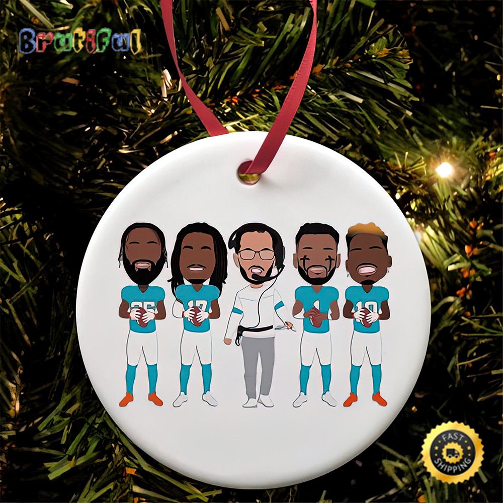 Dolphins 2022 23 American Football Hallmark NFL Ornaments 2022