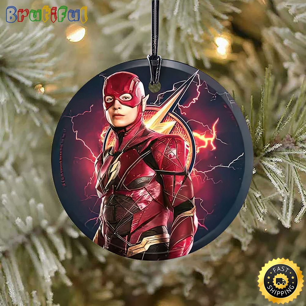 Justice League Movie Flash DC Ornaments