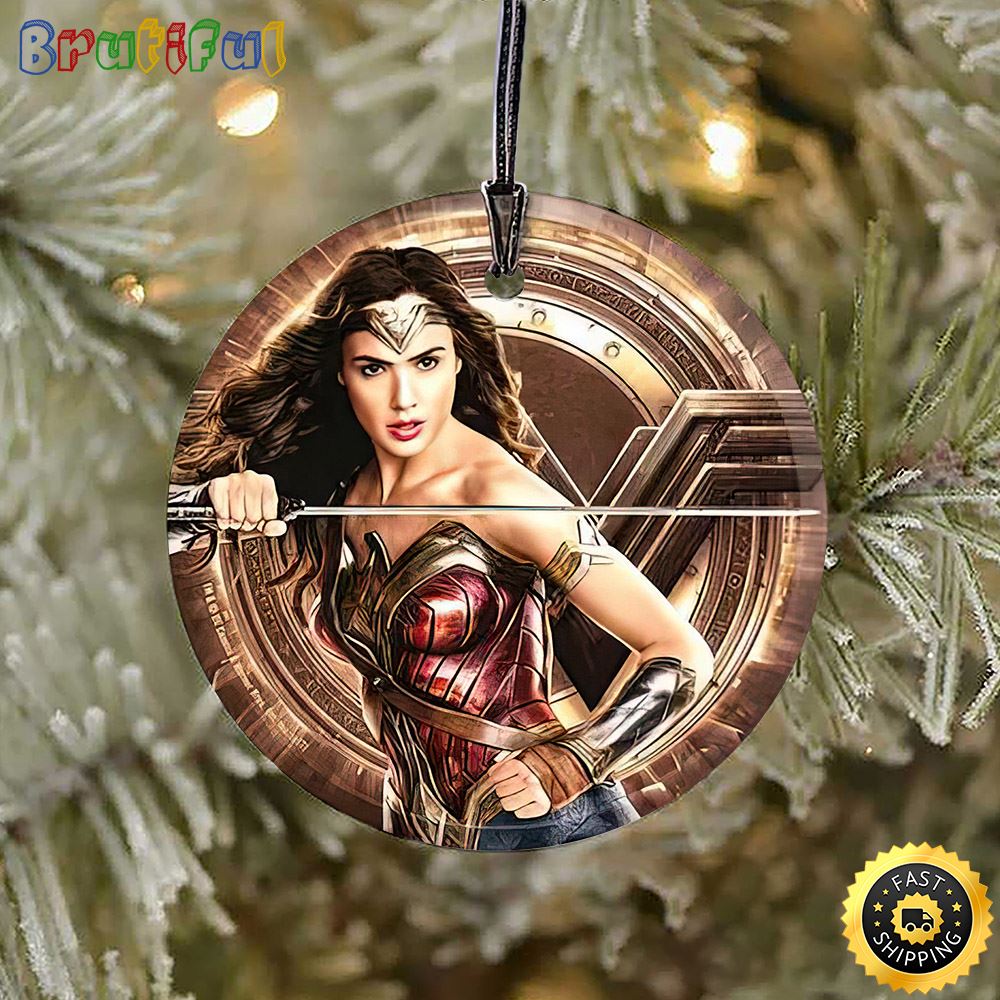 Justice League Movie Wonder Woman DC Ornaments