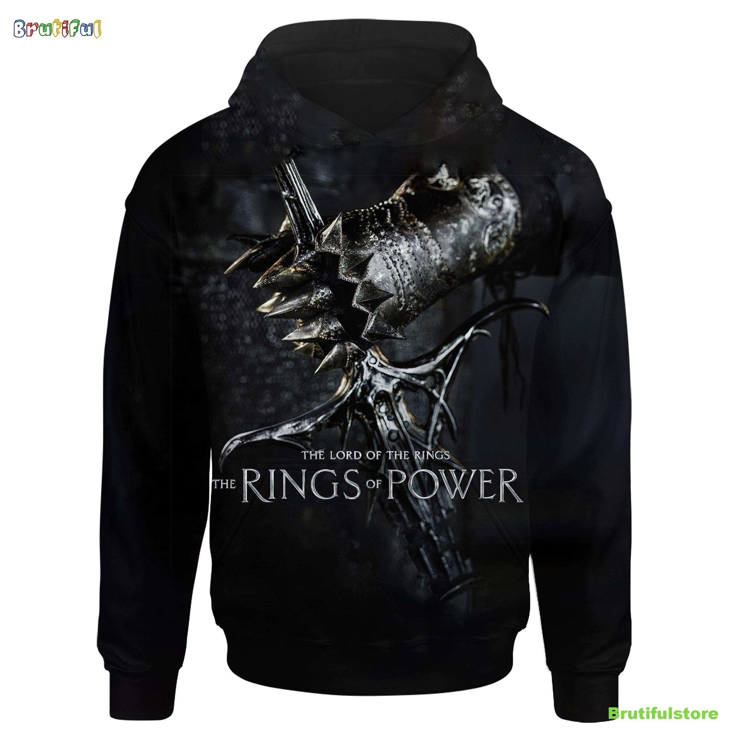 LOTR The Rings Of Power Poster Dark Lord Sauron All Over Print Shirt