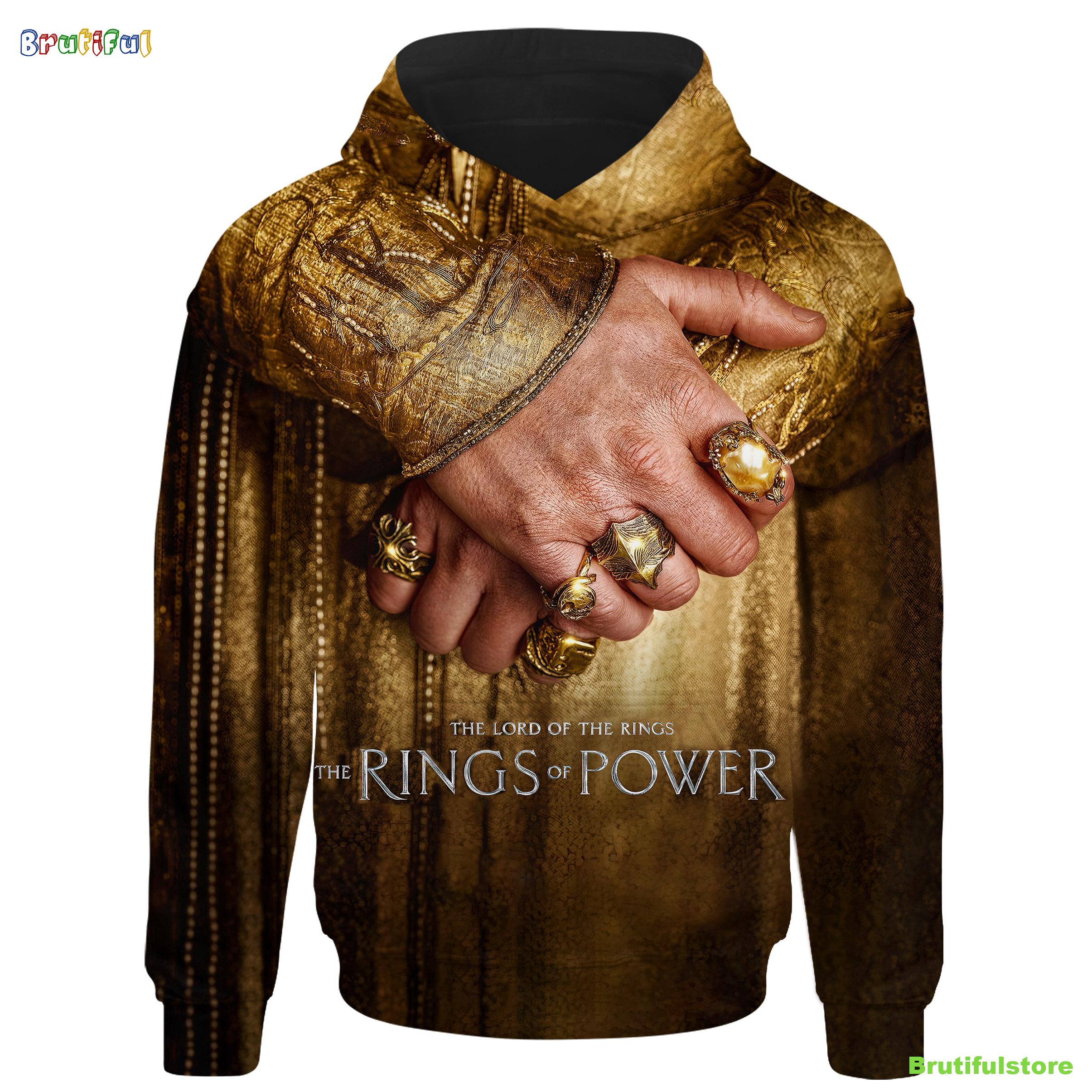 LOTR The Rings Of Power Poster Gil Galad All Over Print Shirt