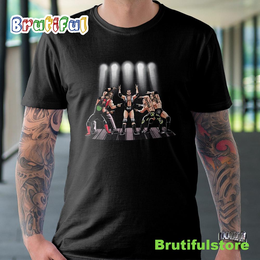 Logan Paul WWE Crown Jewel Hall of Famer Shawn Michaels T shirt