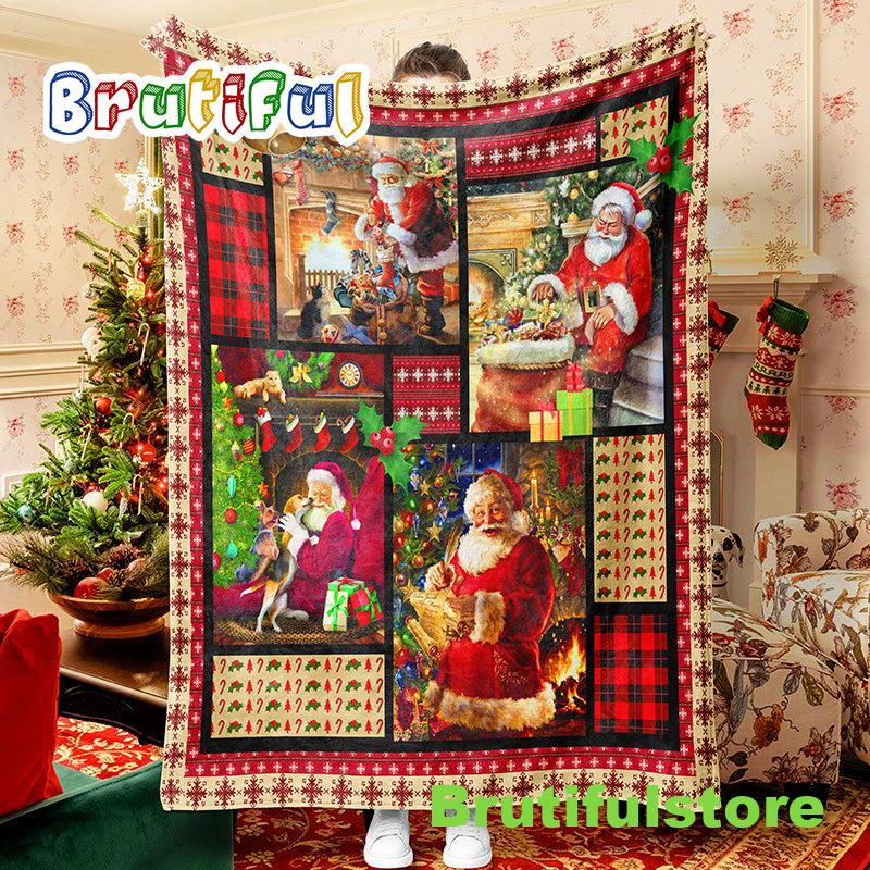 Santa Christmas Blanket