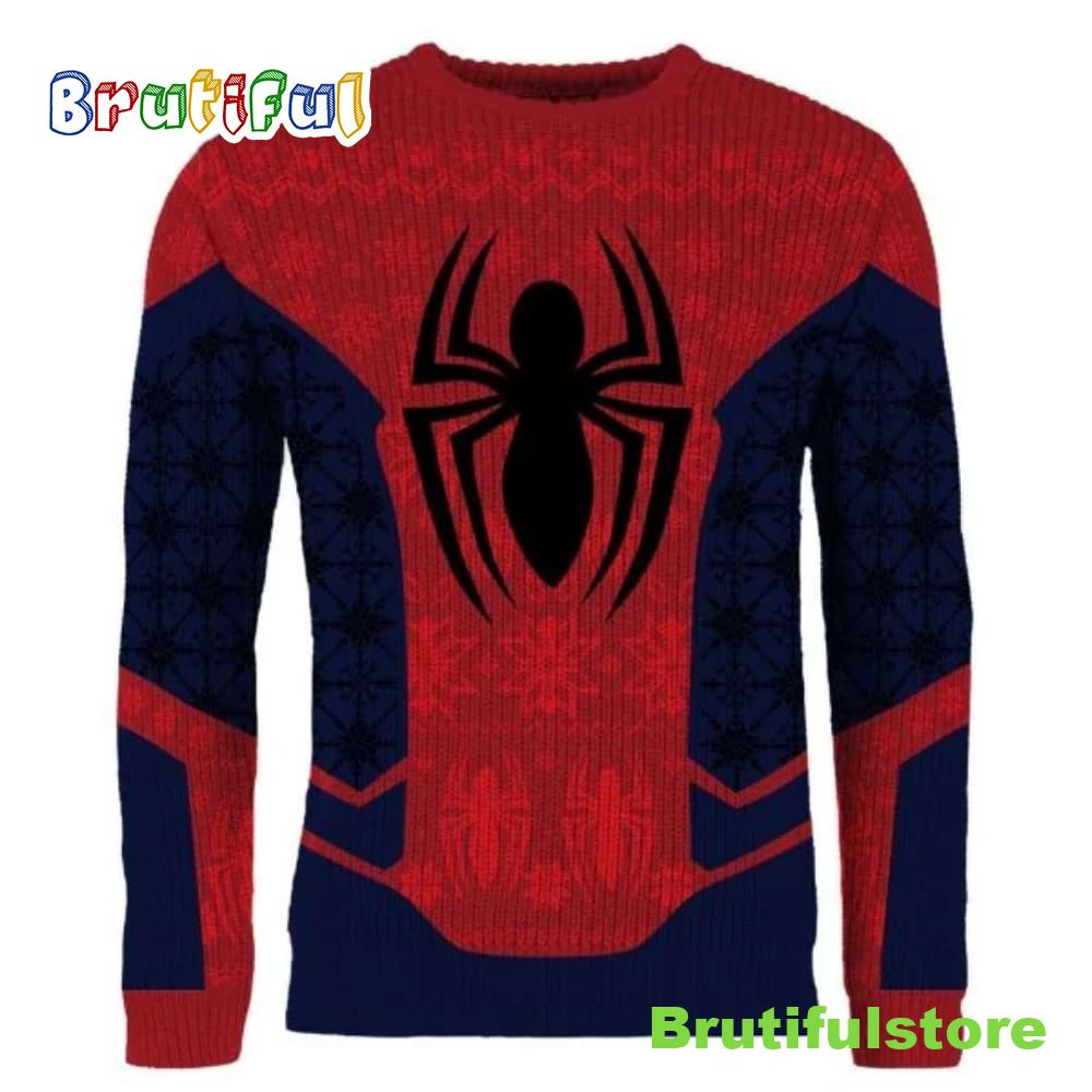 Spider Man O Spidey Night Christmas Sweater