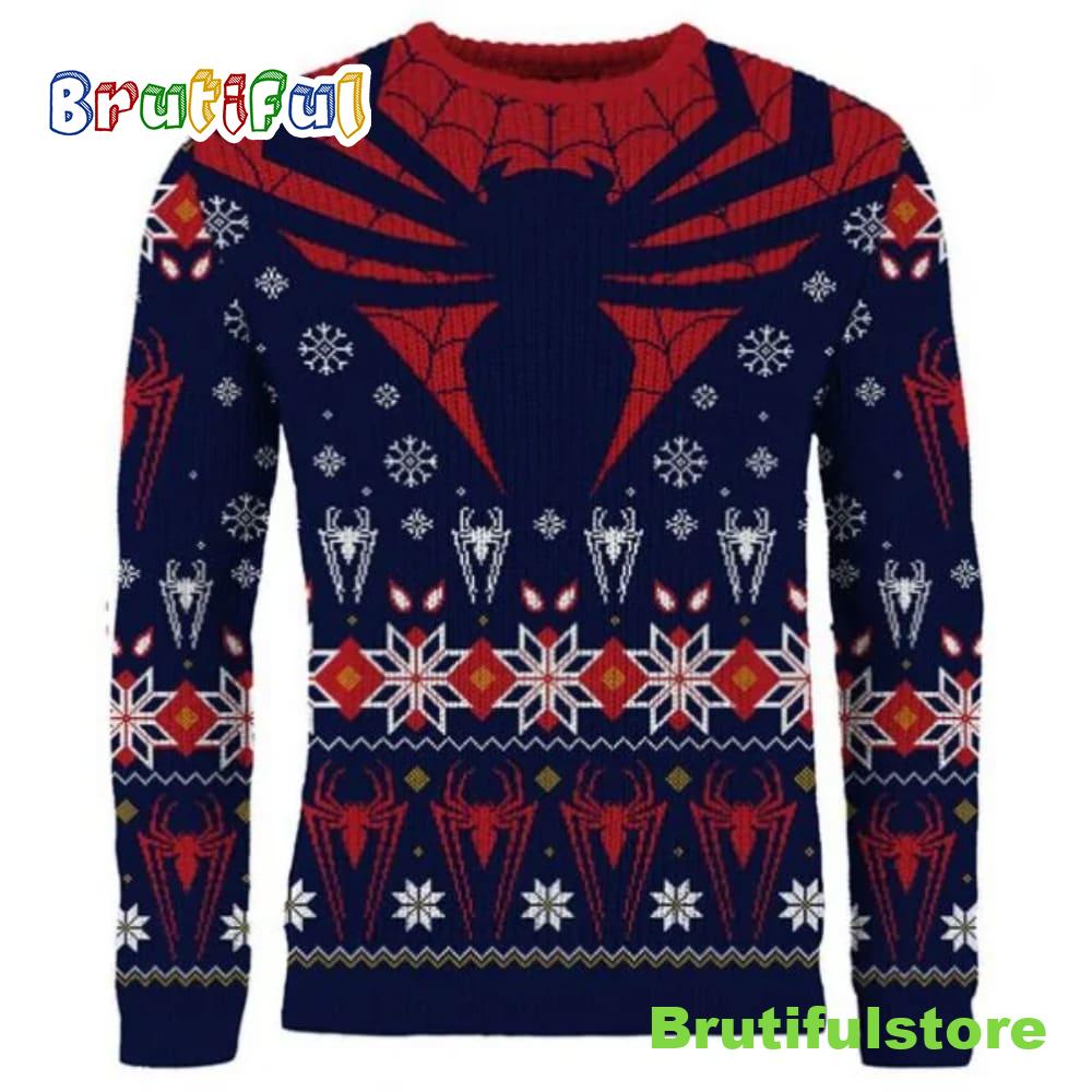 Spider Man Tis The Season To Be Spidey Christmas Sweater