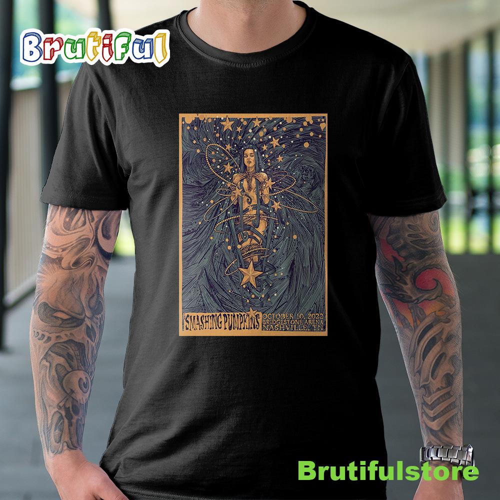 The Smashingpumpkins Tour 2022 October 10 Nashville T shirt