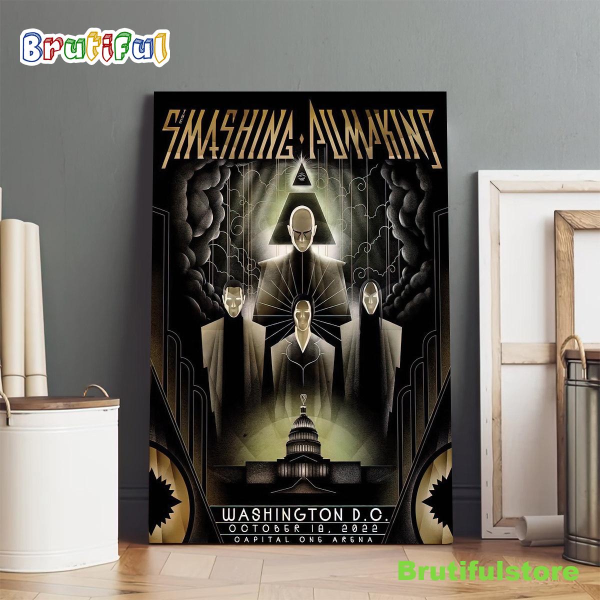 The Smashingpumpkins Tour 2022 Washington D.C. Unisex Poster Canvas