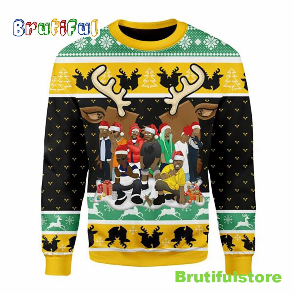 Wu tang Clan Member Ugly Christmas Gift 2022 Swearter