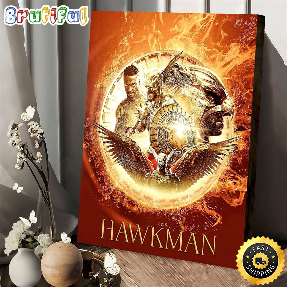 Hawkman DC Extended Universe Poster Canvas
