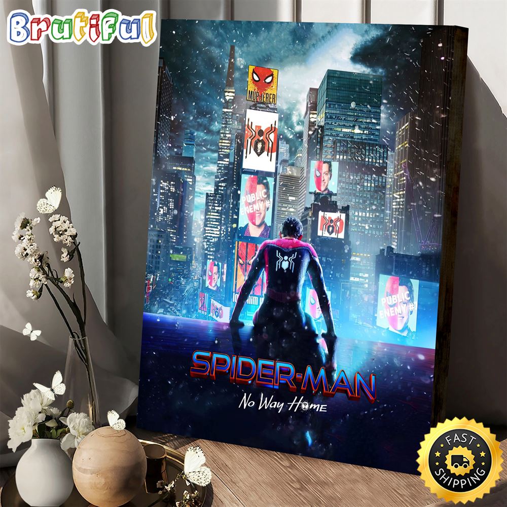 Spider Man No Way Home Poster Canvas 1