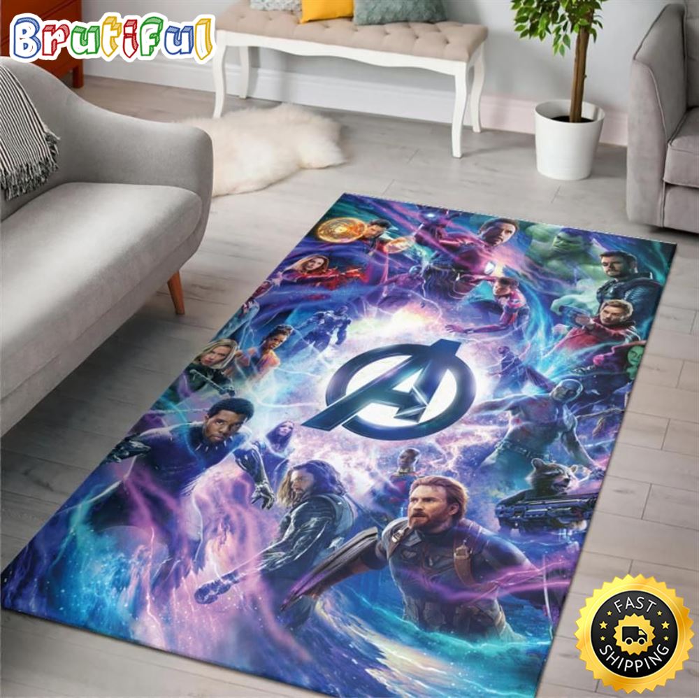 Avengers Infinity War Movies Merry Christmas 2022 Marvel Christmas Rug