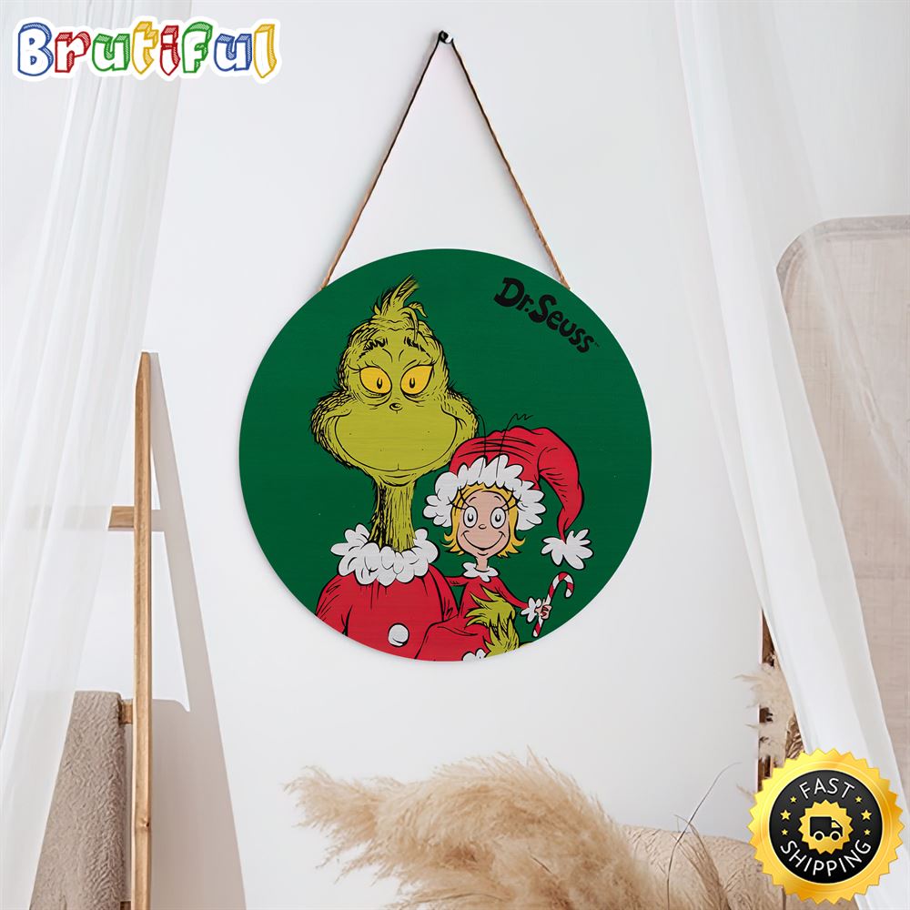 Dr. Seuss How The Grinch Stole Christmas 2022 Grinch Christmas Sign