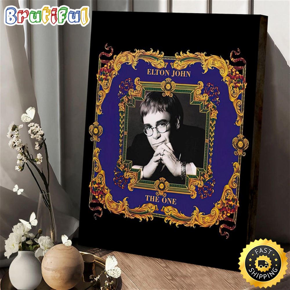 Elton John Celebrate 30 Years Of The One Album First Studio Poster Canvas