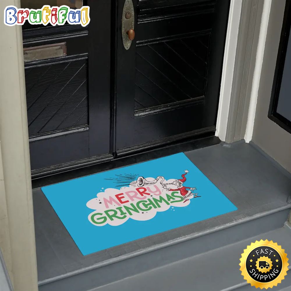 Grinch Christmas 2022 Rug Merry Grinchmas Mister Grinch Doormat