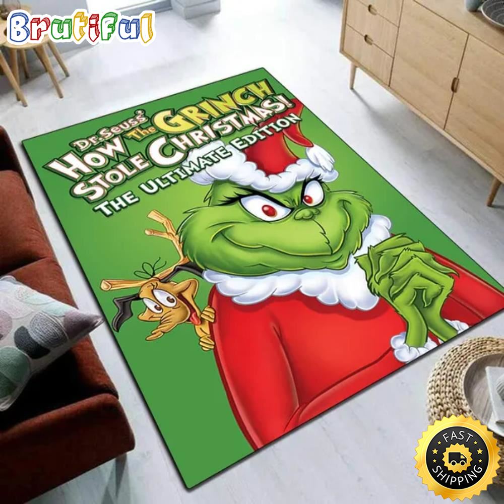 How The Grinch Stole Christmas The Ultimate Edition Grinch Area Rug
