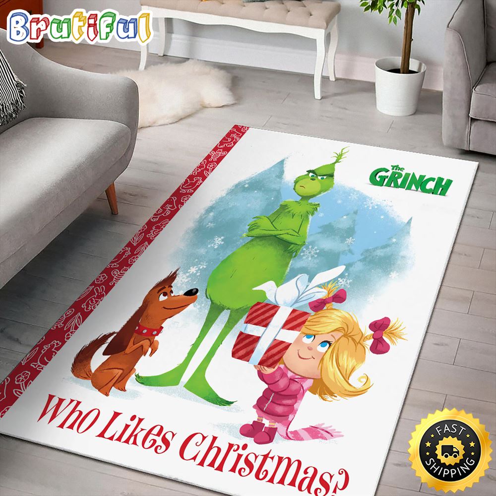How the Grinch Stole Christmas Grinch and Friends Grinch Christmas Rug