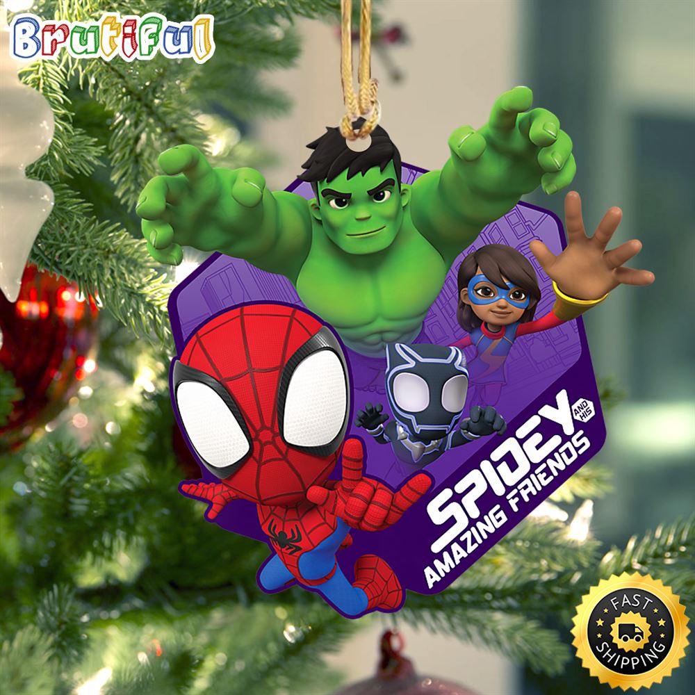 Kids Marvel Spidey and His Amazing Friends Boys Marvel Ornament