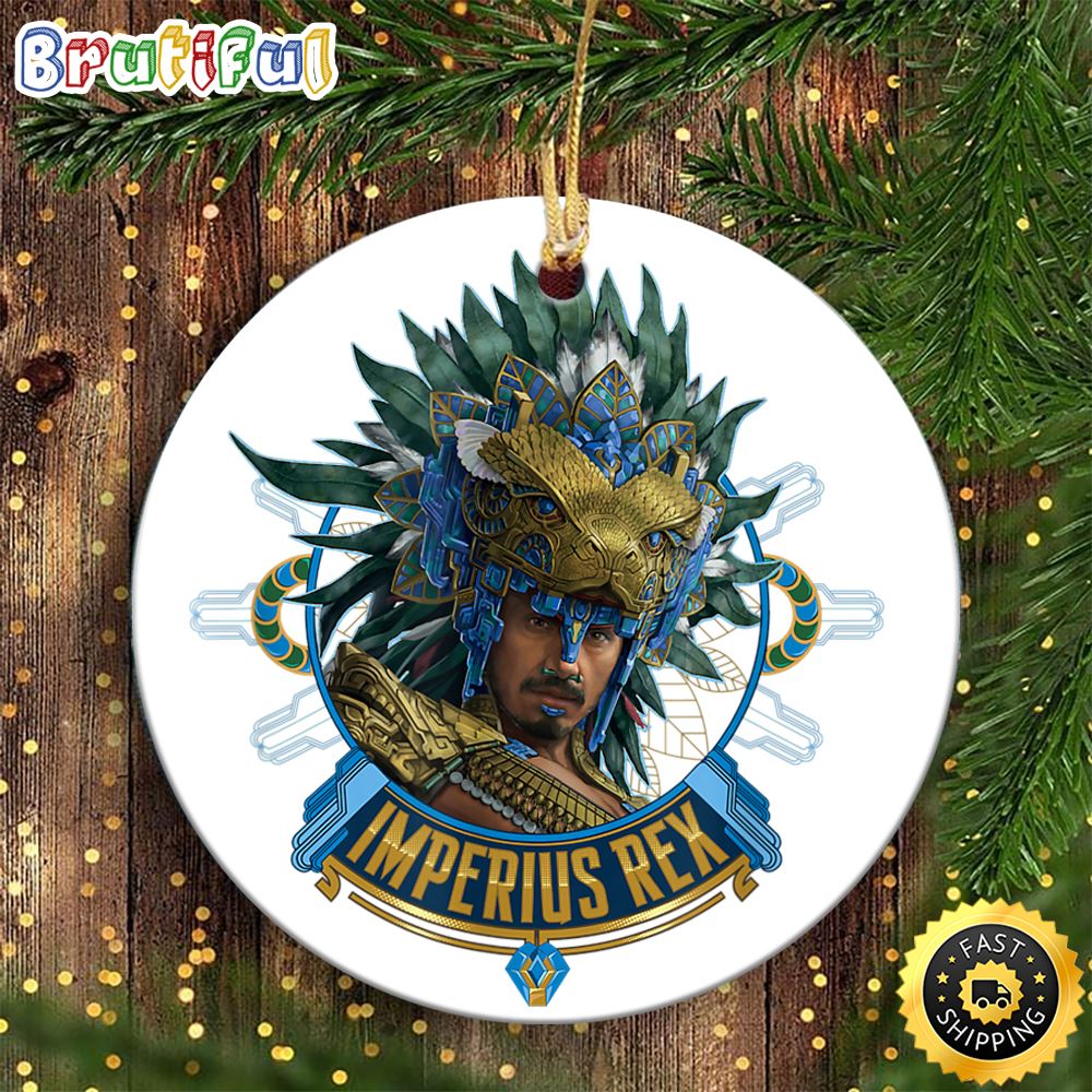 Marvel Black Panther Wakanda Forever Imperius Rex Marvel Christmas Ornaments