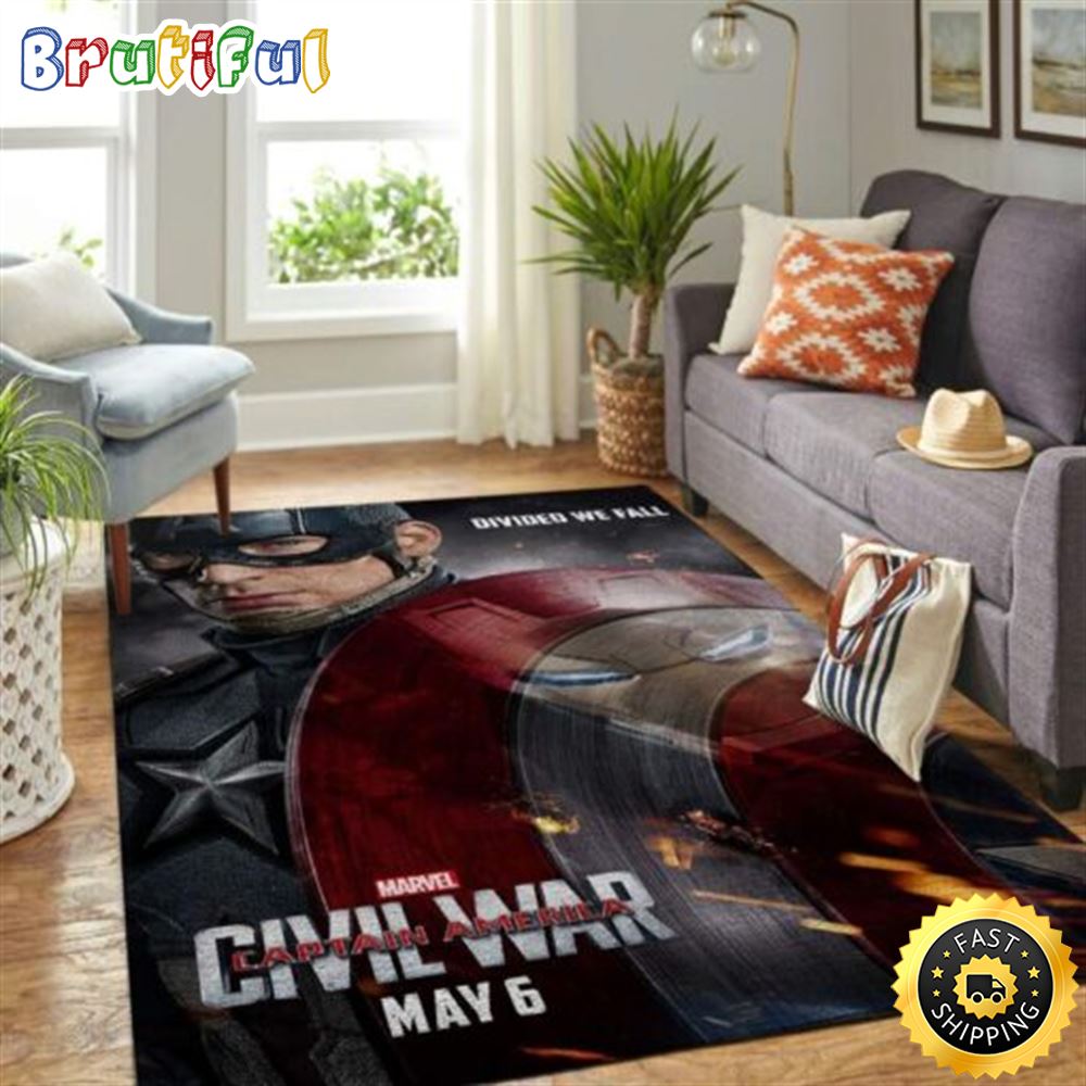 Marvel Captain America Civil War 6 Movie Marvel Christmas Rug