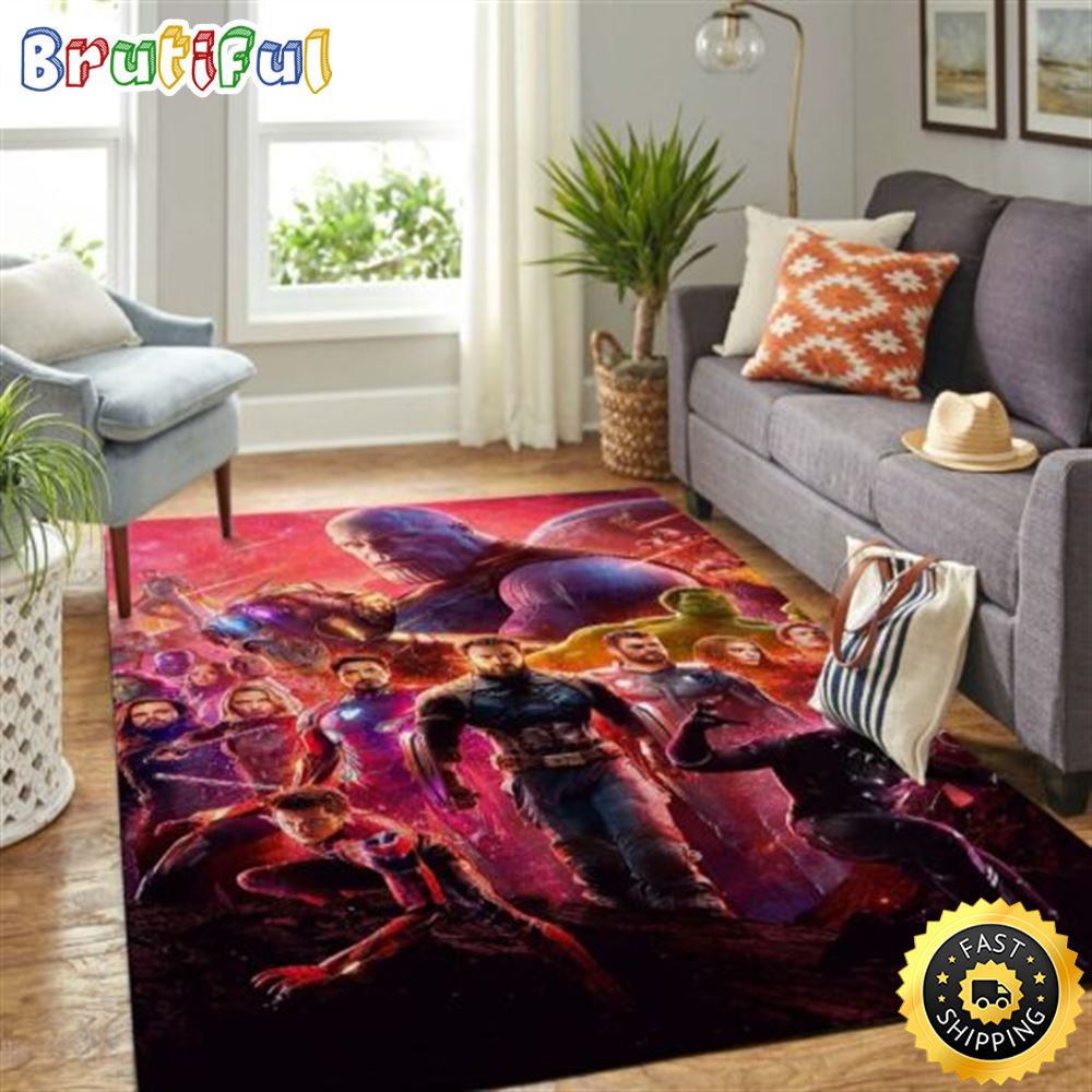 Marvel Infinity War Movies Chrismas 2022 Marvel Christmas Rug