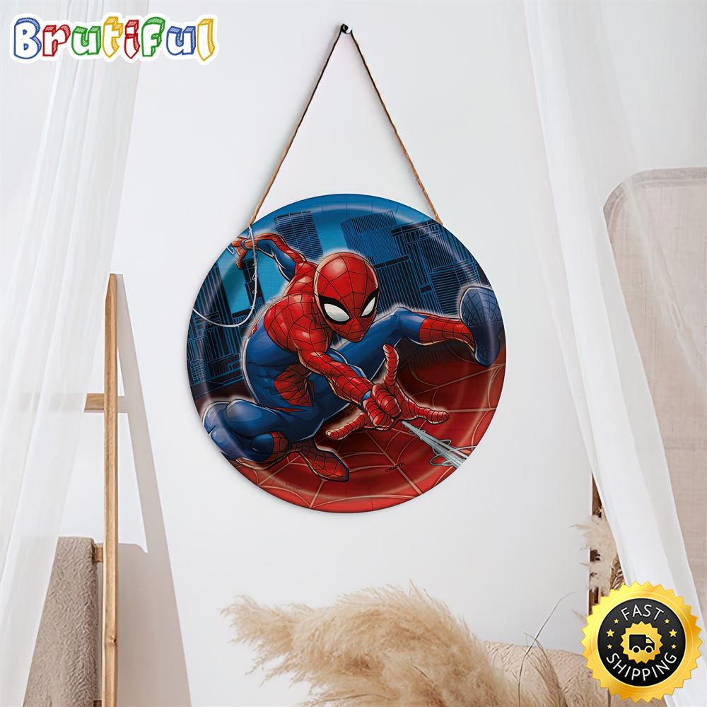 Marvel Spider Man Jingle All The Way Action Pose Marvel Sign
