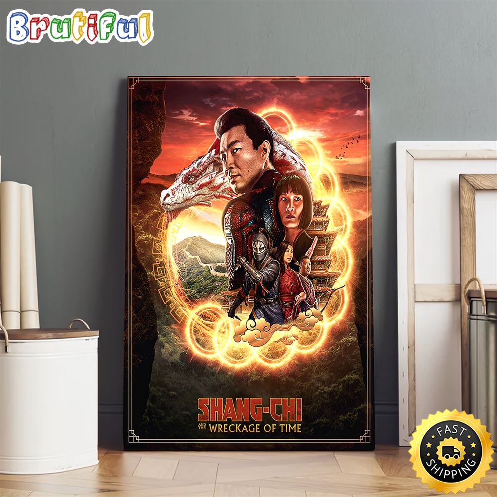 Marvel s Shang Chi And The Wreckage of Time Poster Canvas 1