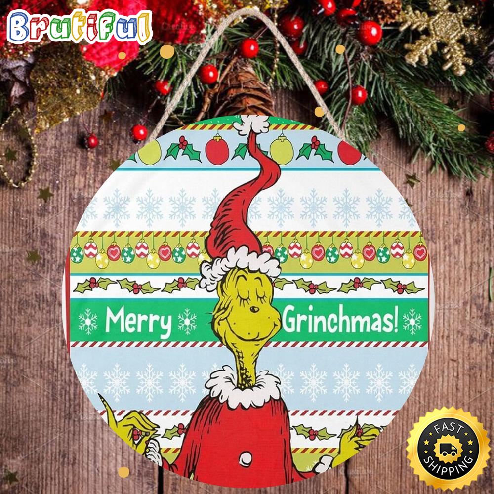Merry Grinchmas For Merry Christmas Grinch Christmas Grinch Merry Christmas Sign