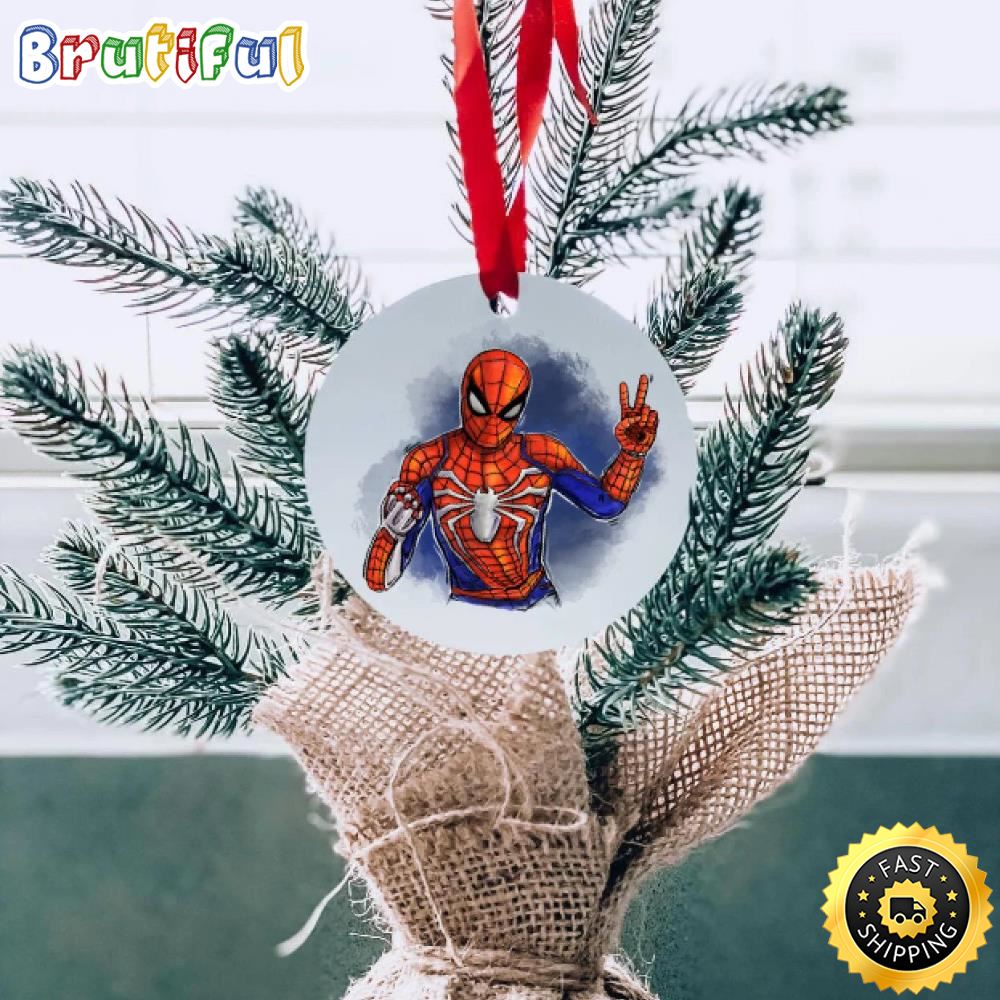 Spiderman Christrmas For Fan Hallmark Marvel Christmas Ornament