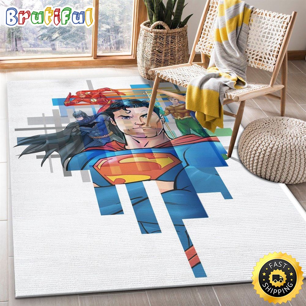 Superhero Meetup Movie Chrismas 2022 Marvel Christmas Rug