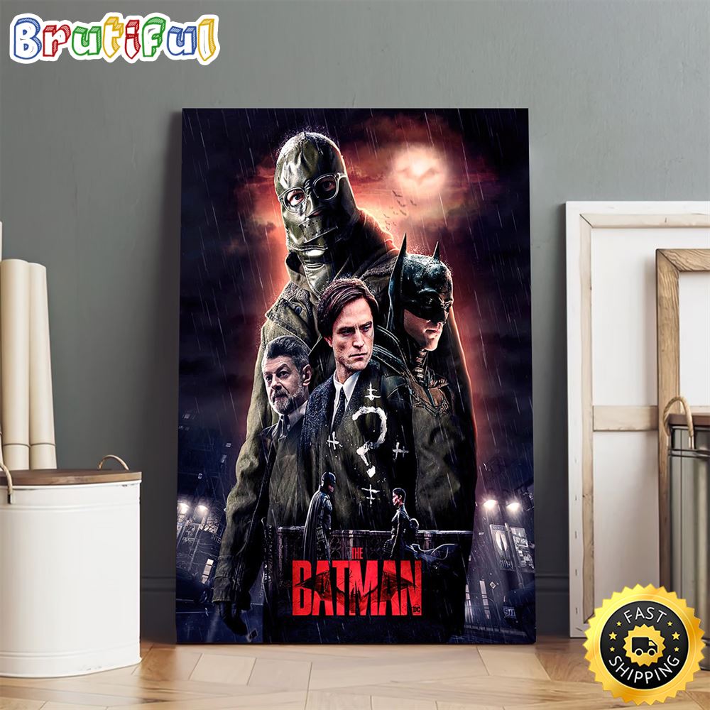 The Batman 2 New Season Poster Canvas 1