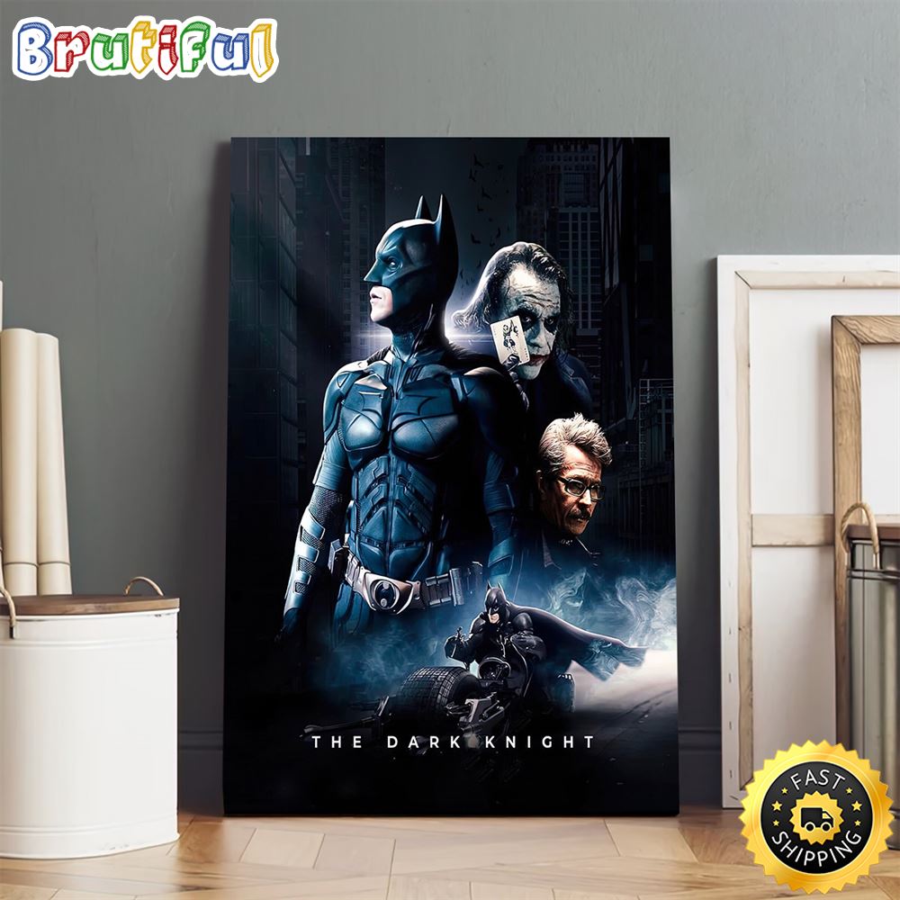 The Dark Knight Rises Poster Canvas