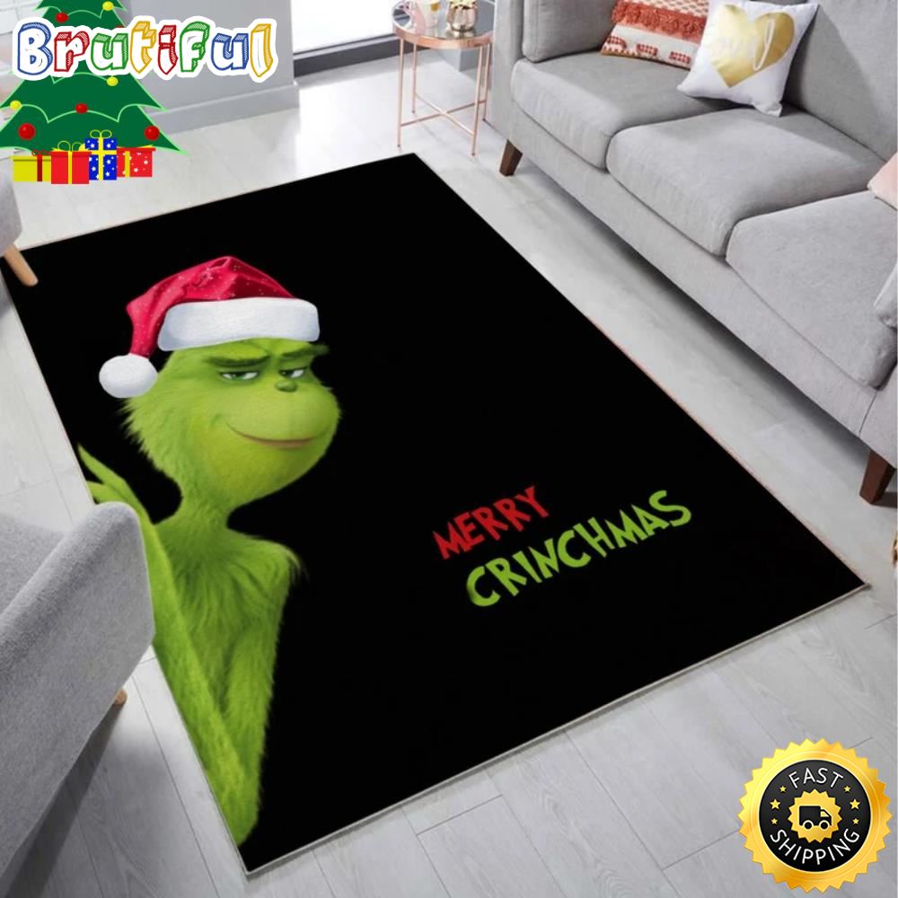 The Grinch Merry Christmas 2022 Gift Decor Grinch Christmas Rug