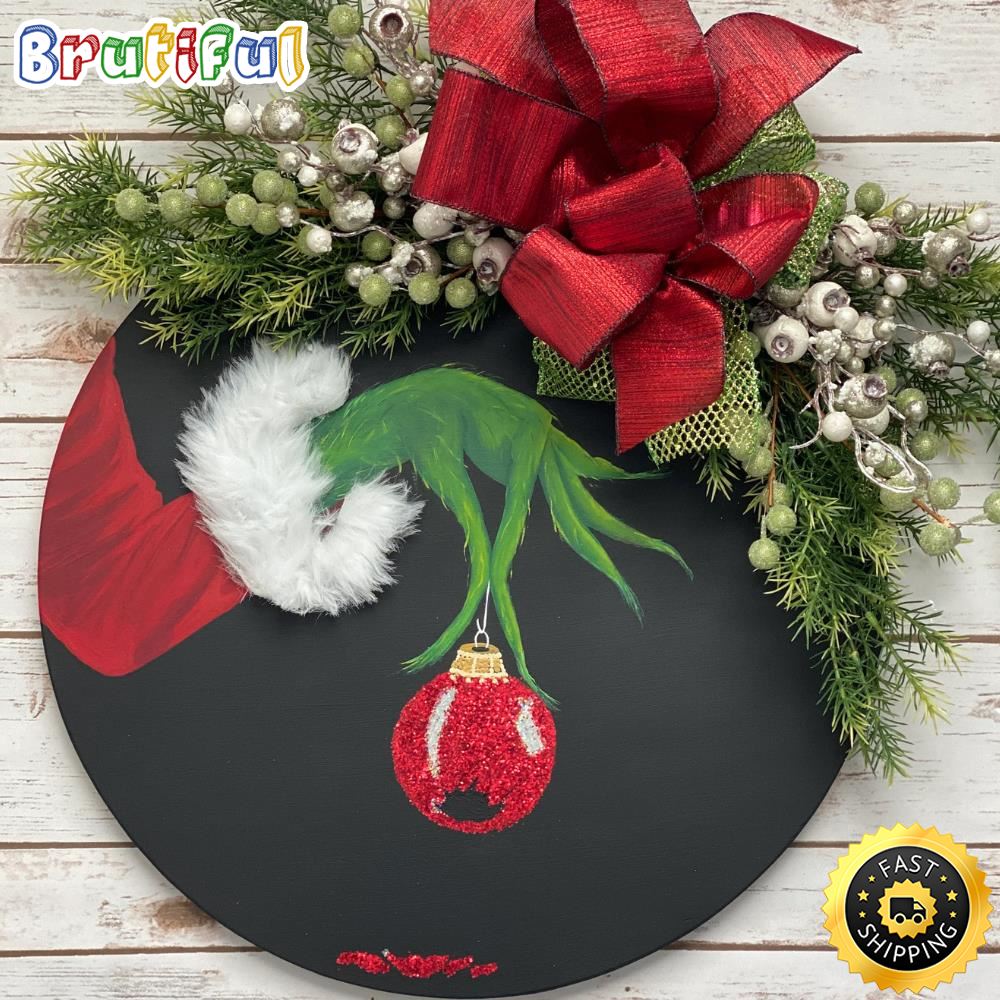 The Grinch Movie How The Grinch Stole Christmas Grinch Merry Christmas Sign