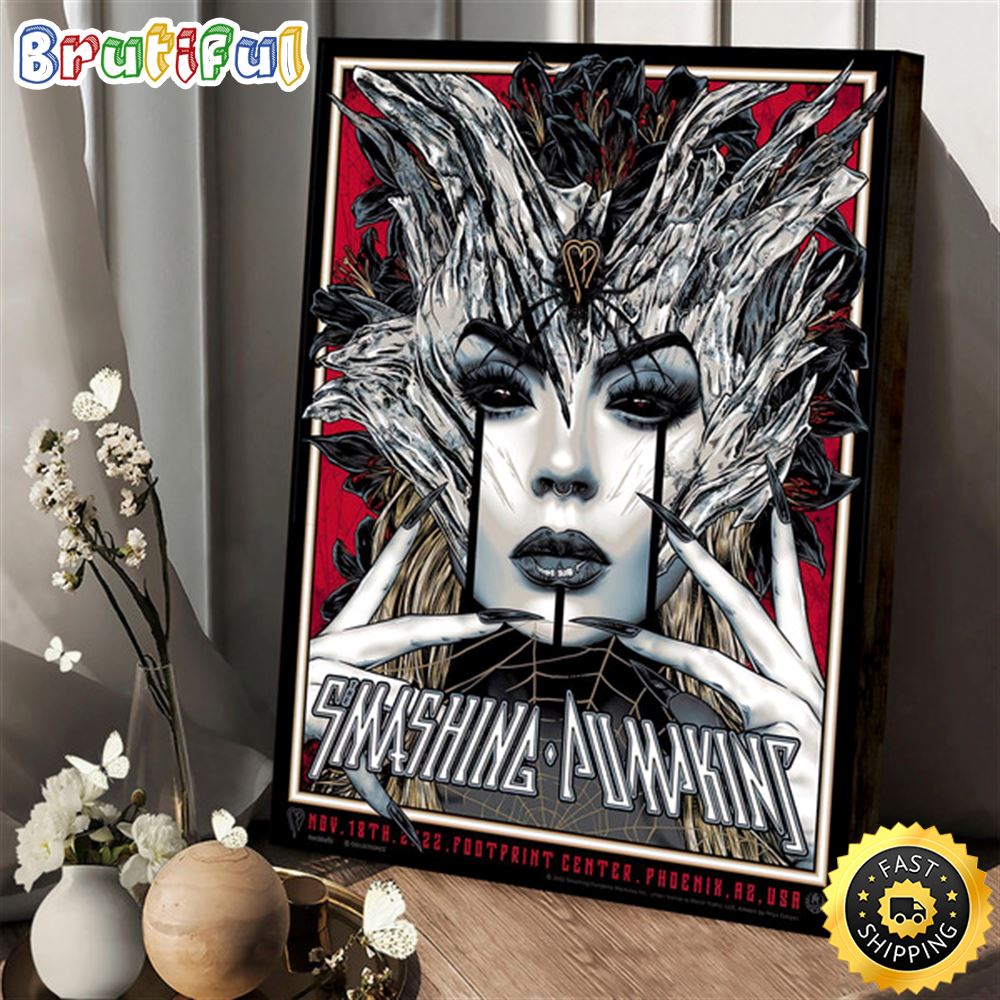 The Smashingpumpkins Tour 2022 November 18 Footprint Center Poster Canvas