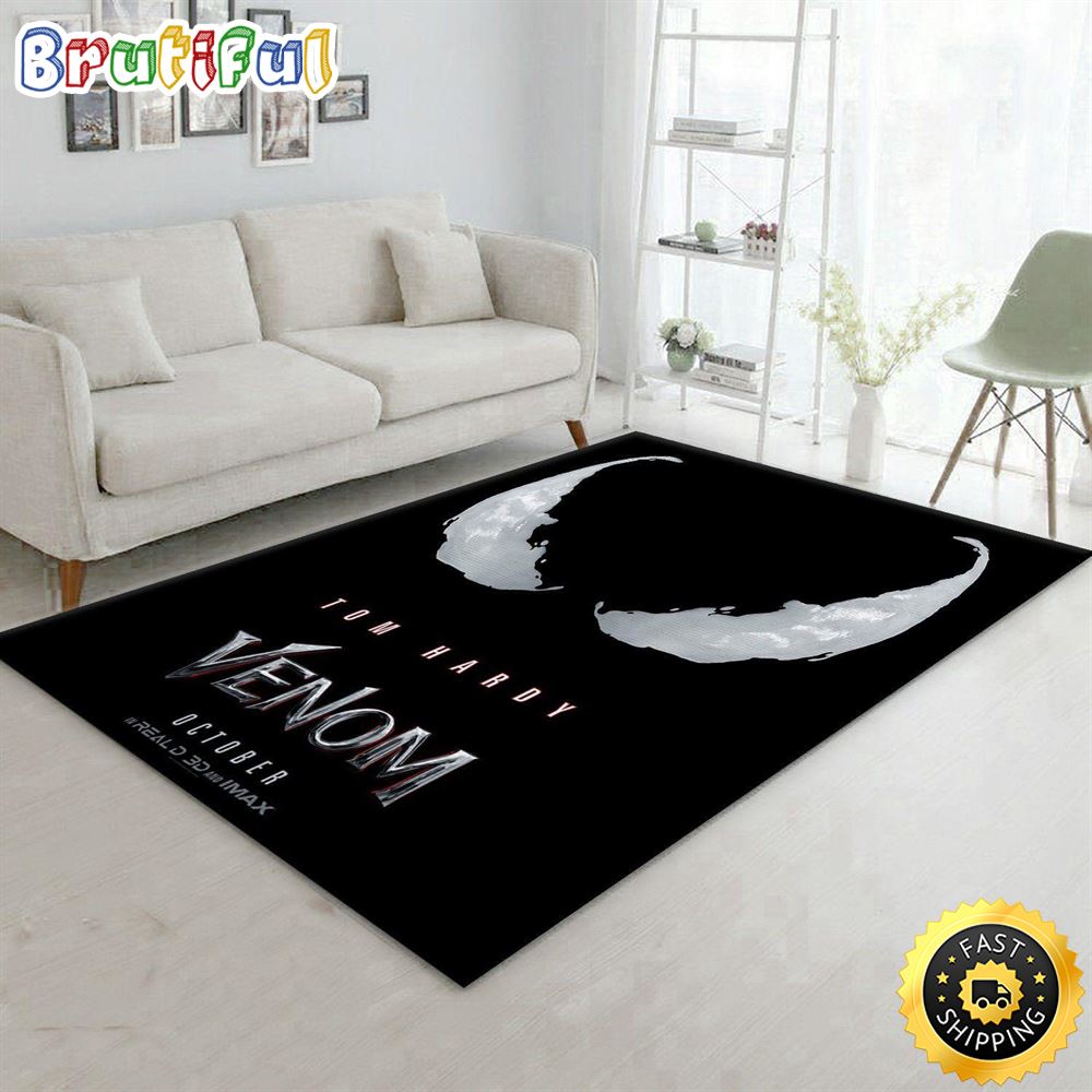 Tom Hardy Venom Marvel Movie Christmas 2022 Marvel Christmas Rug