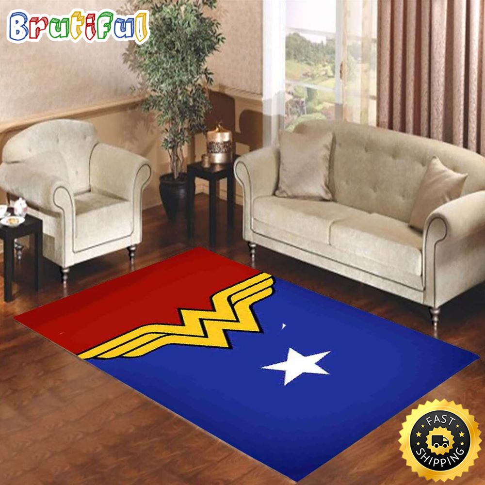 Wonderwoman Superhero Chrismas 2022 Marvel Christmas Rug