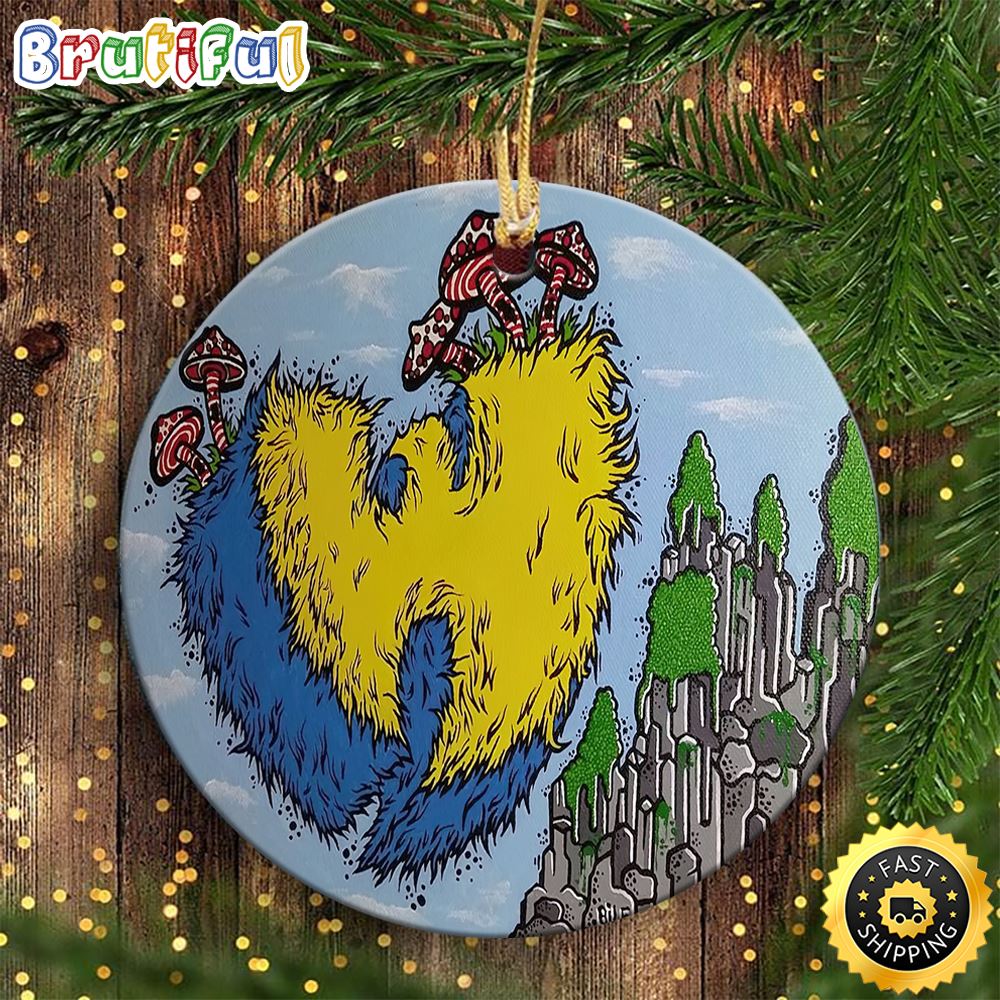 Wu tang Clan Cartoon Hip hop Wu Tang Christmas Ornament