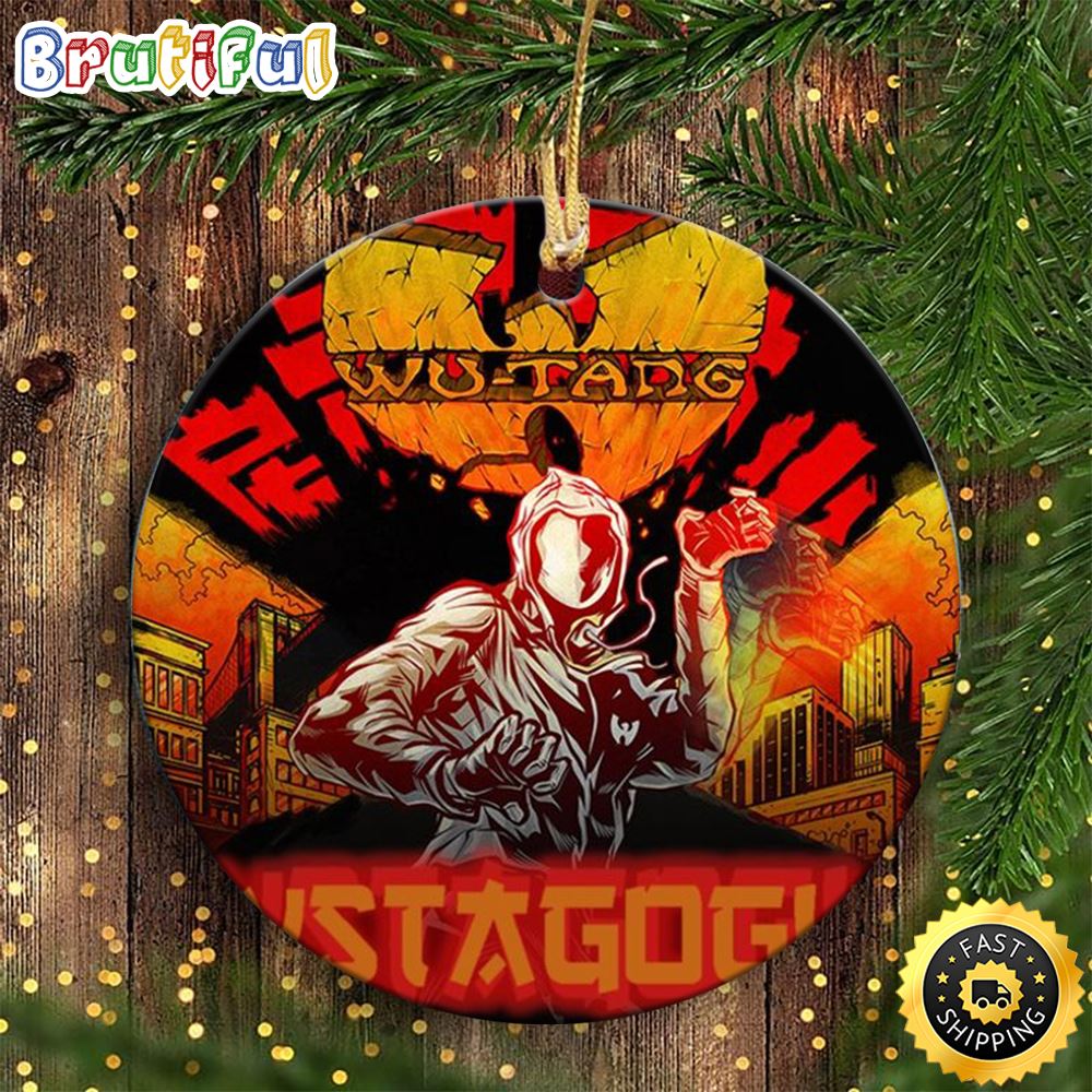 Wu tang Clan Mystagogue Wu Tang Christmas Ornament