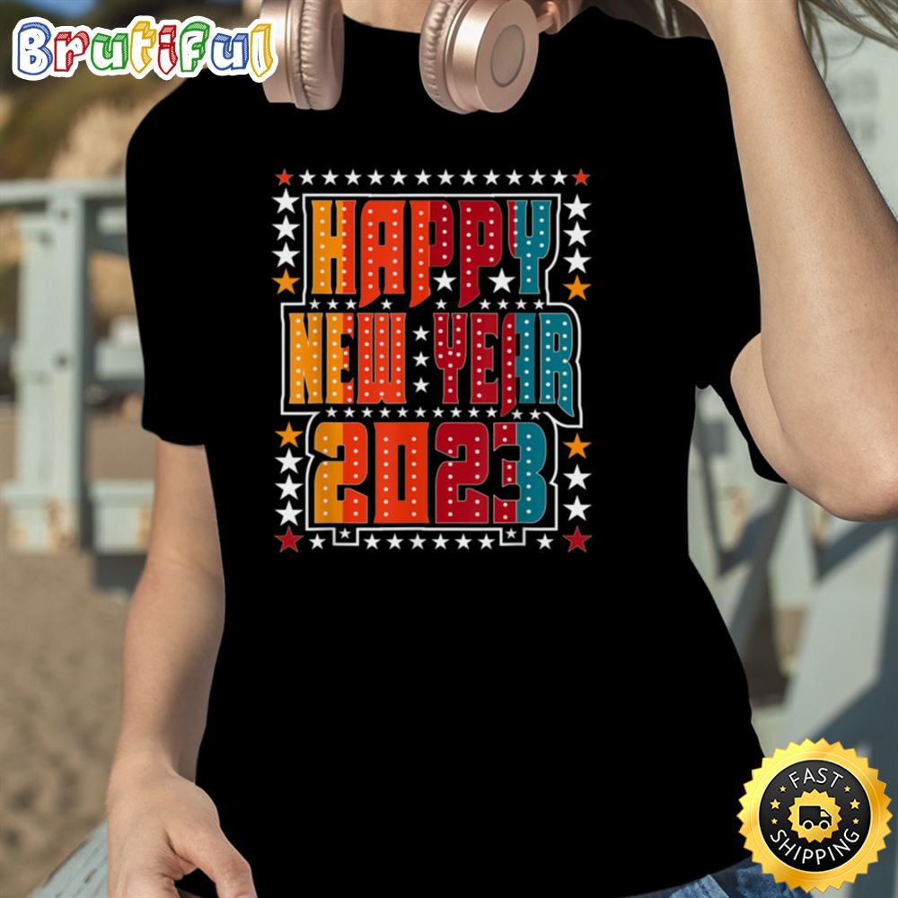 2023 Happy New Year Eve Party Party Men Women Kids Unisex Basic T shirt 1